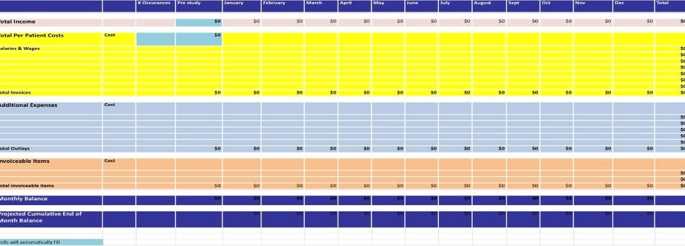 budget tracking