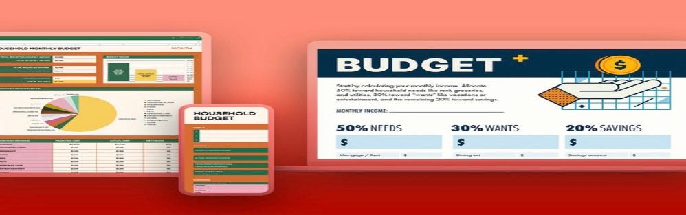 monthly budget template overview