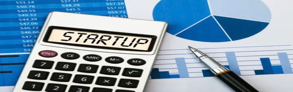 Startup financial planning with calculator and charts